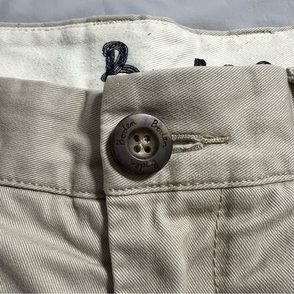 Boden Men’s Embroidered Seahorse Chino Shorts size 34 - Picture 5 of 8